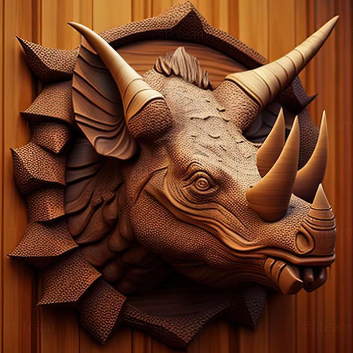 3D model Mojoceratops (STL)